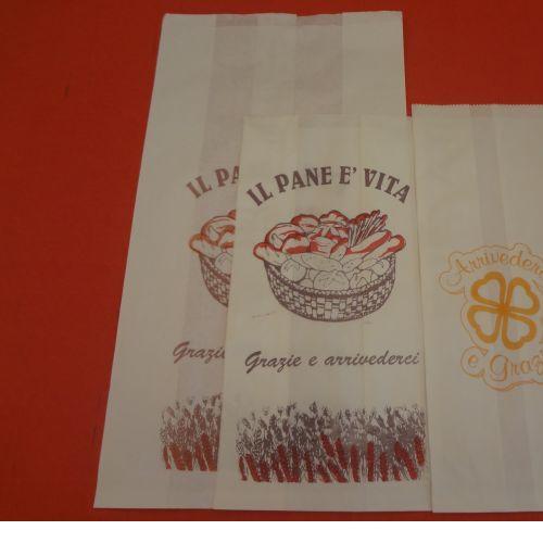 Sacchetti carta bianchi 17x34 - carta,