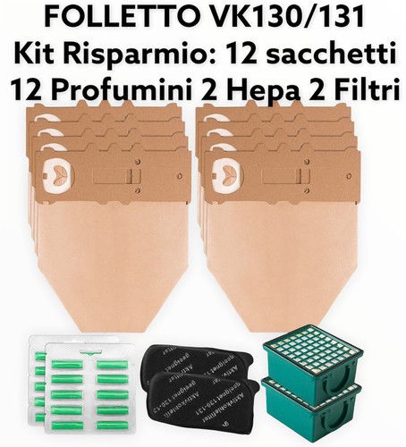 Folletto vk130 vk131 kit - folletto,
