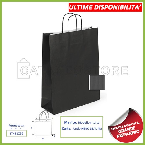 Borse shopper carta - di, manico