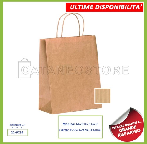 Borse shopper carta manico - borse,