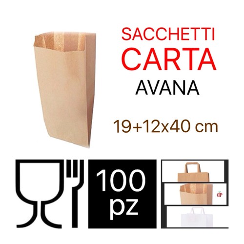 Sacchetti carta avana - di,