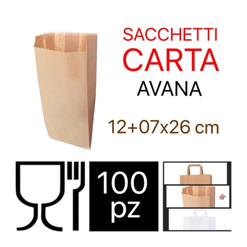 100 sacchetti carta - sacchetti, di