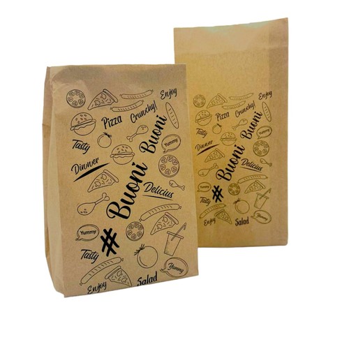 Sacchetti carta antigrasso - sacchetti, di