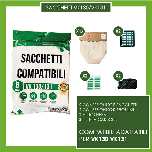 Sacchetti folletto 130 - 12,